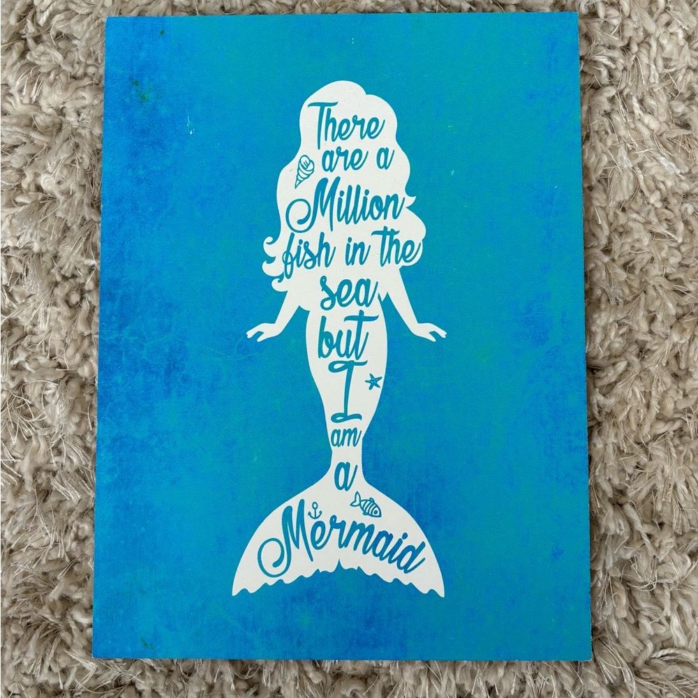 Mermaid wall art